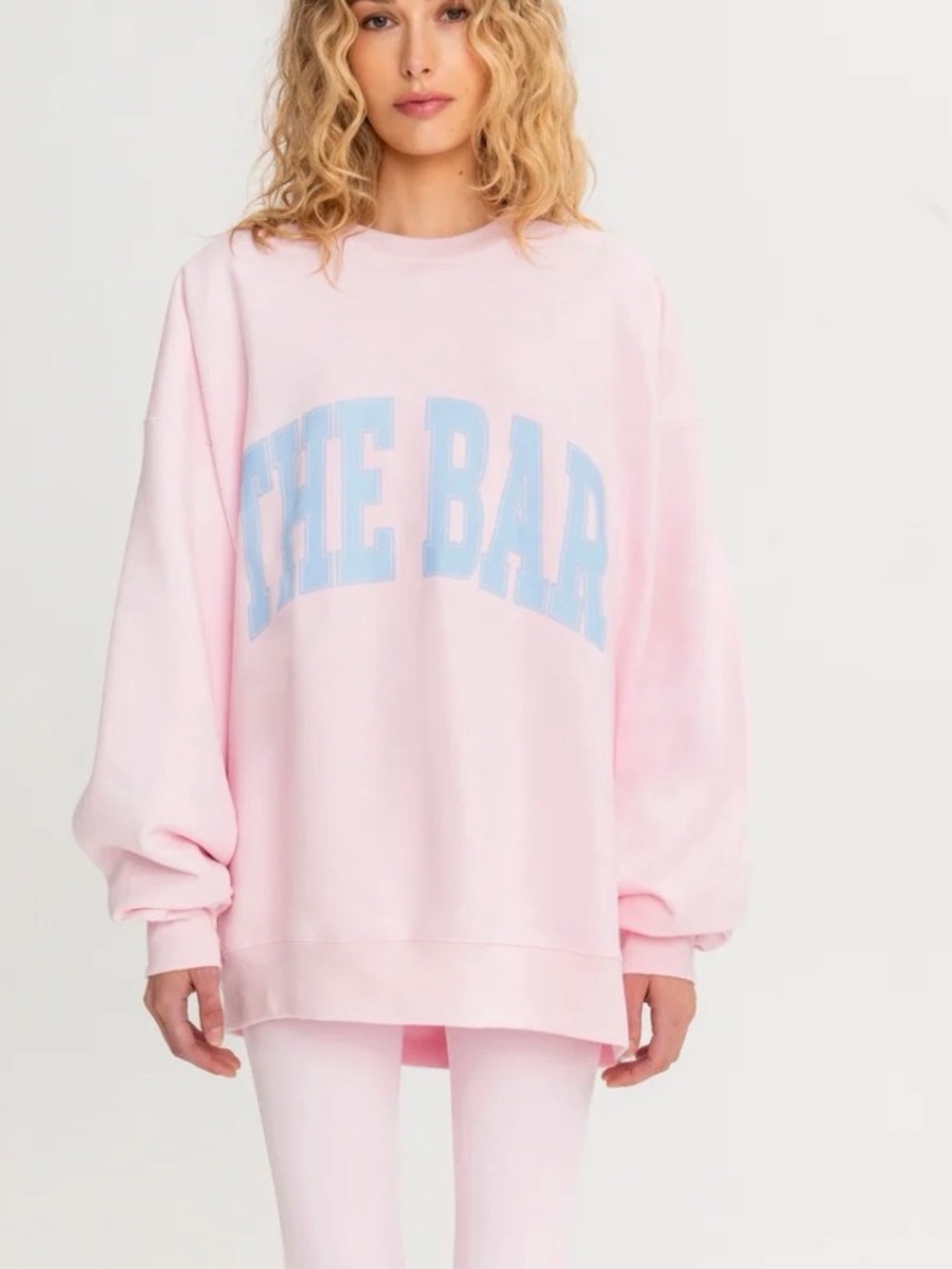Inside Out Reversible Sweatshirt The Bar - Peoni/Iris